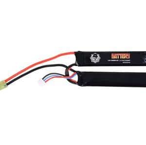 Lipo 11.1v 1100 MAH duel code airsoft