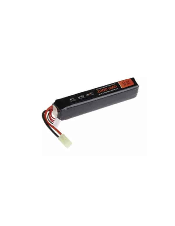 batterie lipo 11.1v 2000 mah airsoft 20C