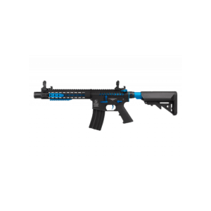 La réplique M4 airsoft blast blue full métal avec chargeur et hop up ajustable