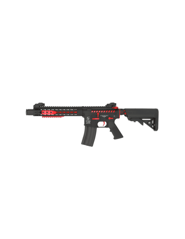 Réplique du colt M4 blast full métal noir et red