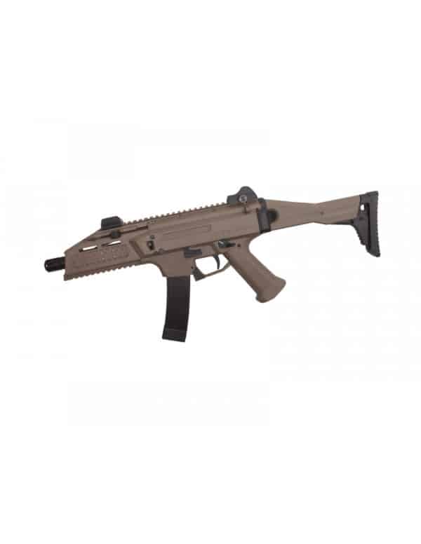 La réplique tan du scorpion evo 3 airsoft